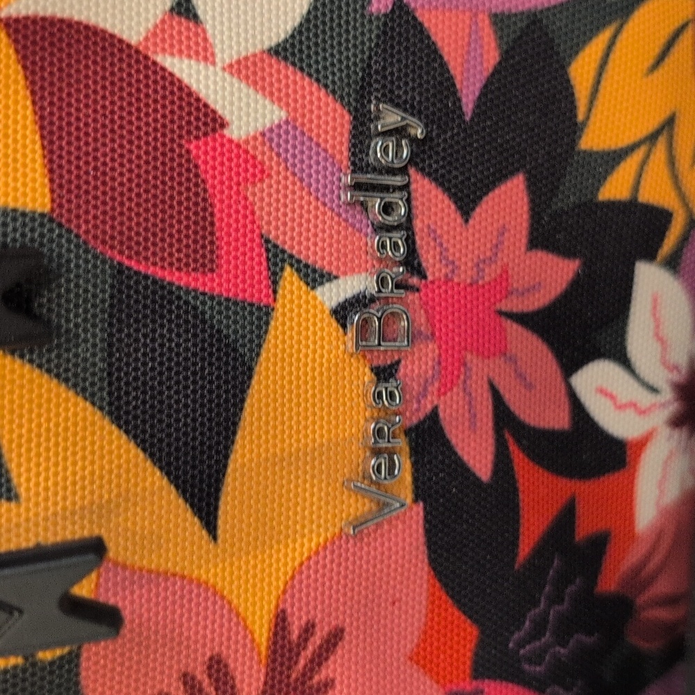 Vera Bradley Rolling Work Bag Rosa Floral - Picture 3 of 17